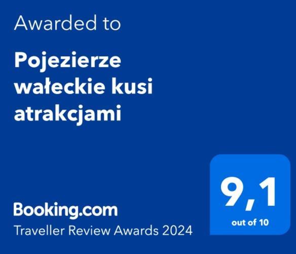 Wałcz Pojezierze Waleckie Kusi Atrakcjami 아파트 외부 사진